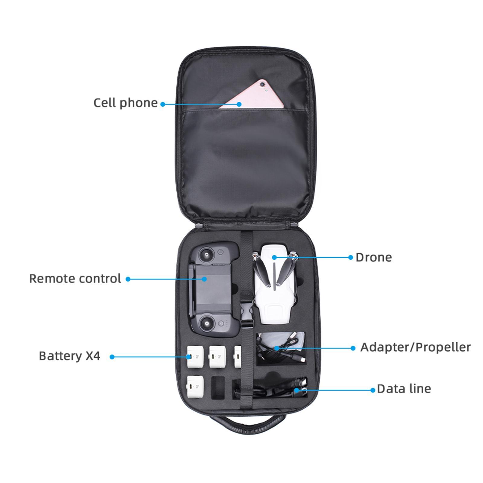 Durable Storage Bag Carrying Case Shockproof Handbag for   X8 Quadcopter