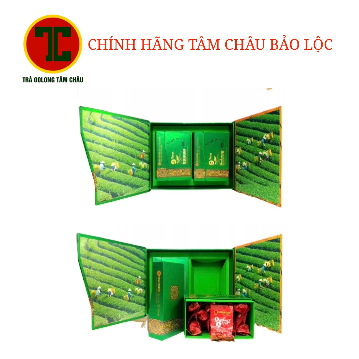 Trà Oolong 9 tea Tâm Châu 320gr