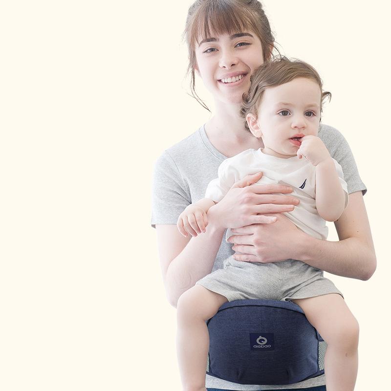 Em Bé Hipseat Trẻ Em Trẻ Sơ Sinh Hông Ghế 70-120Cm Dây Lưng Eo Phân Xe Tập Đi Cho Bé Sling Giữ Eo thắt Lưng Công Thái Học