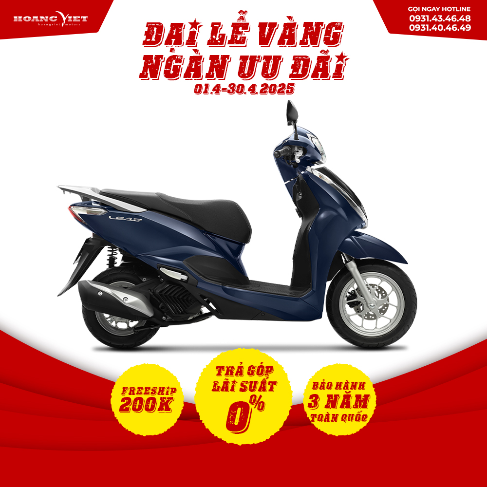 Xe máy Honda Lead 125cc 2025 - Phiên Bản Cao Cấp