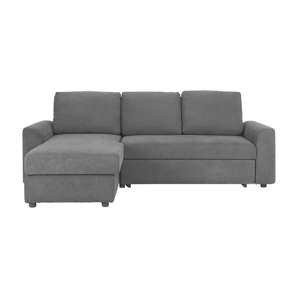 Sofa Giường Góc L/Phải DOMINUS Màu Xám Index Living Mall