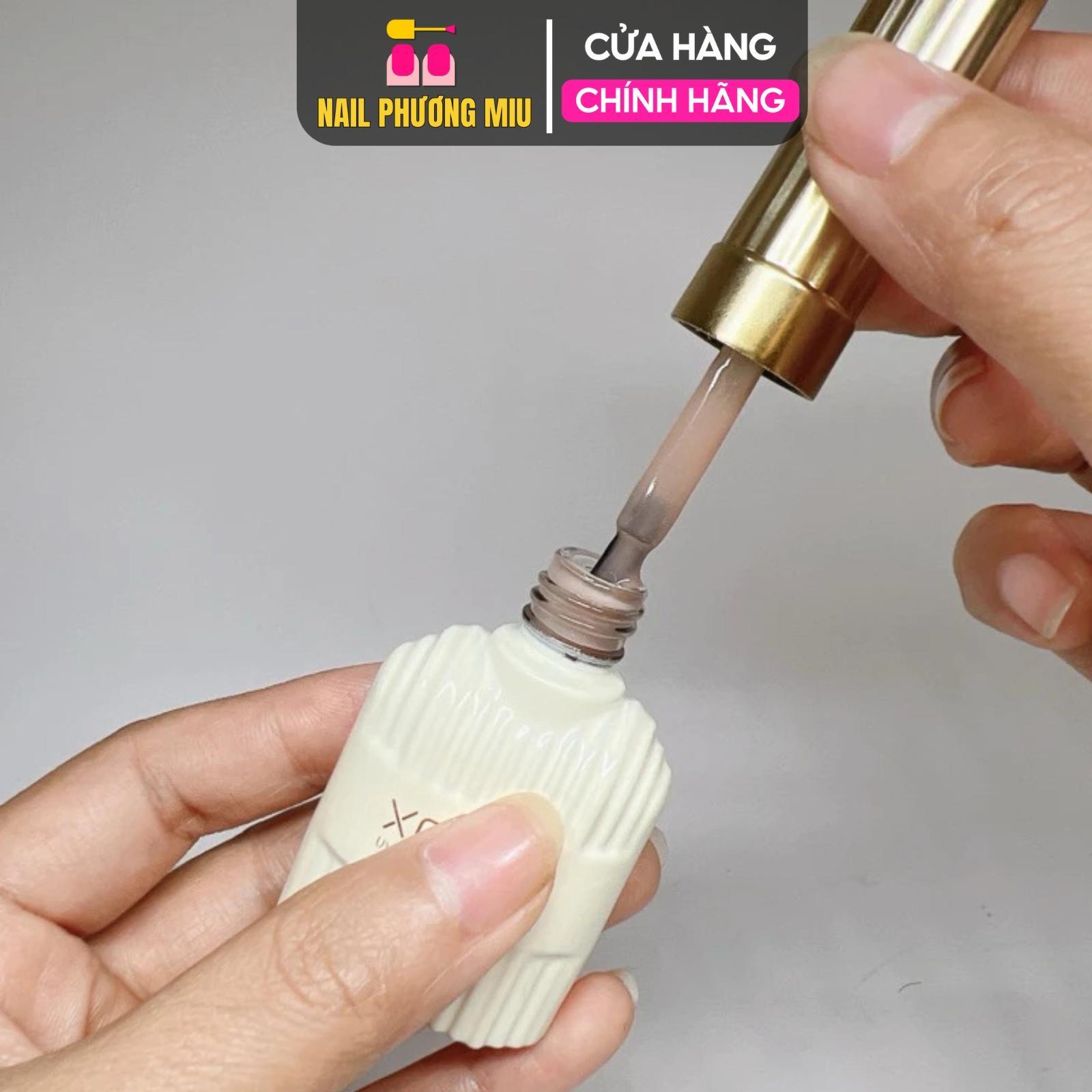 Sơn Thạch Lẻ Màu Nâu Nude Số 08 XEIJAYI VENDEENI Sang Trọng Tôn Da Làm Nail Hàn Quốc, Sơn Gel Màu Nâu trà sữa Nude Sáng Trơn Chuẩn Đẹp Nhẹ Nhàng