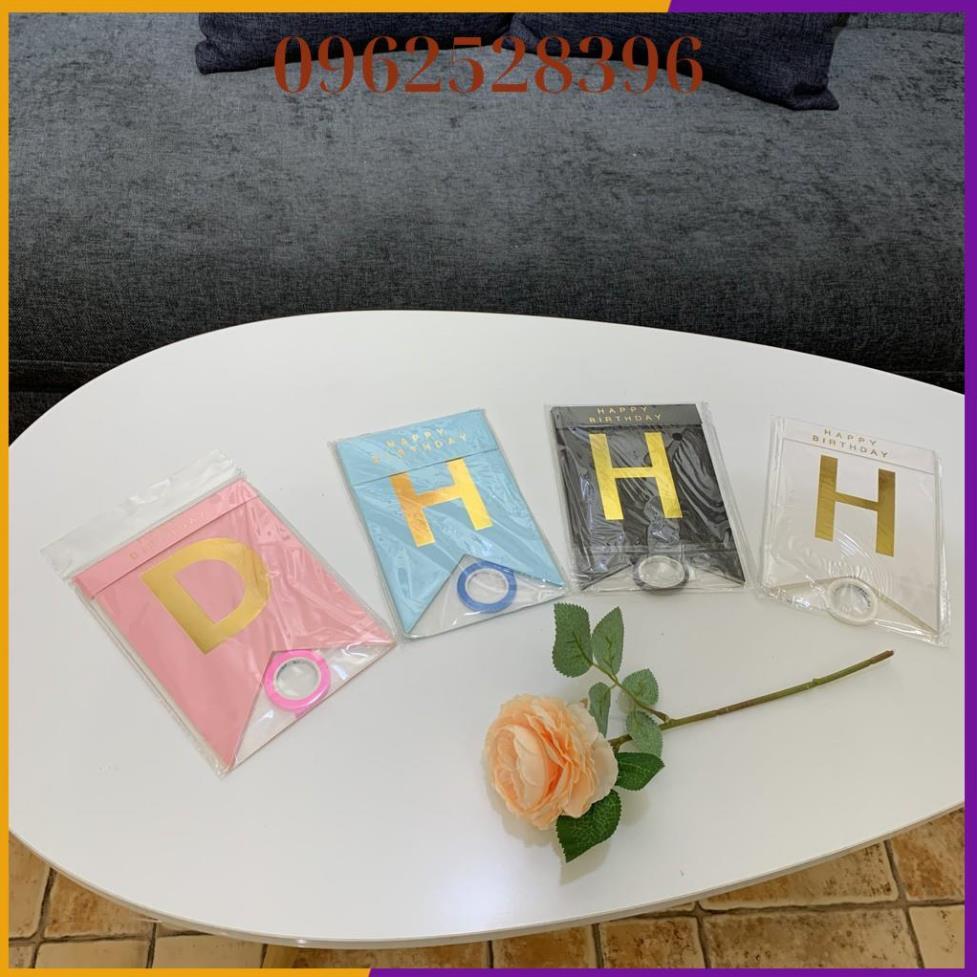Set️bóng trang trí sinh nhật️Happy Birthday kèm đèn Led
