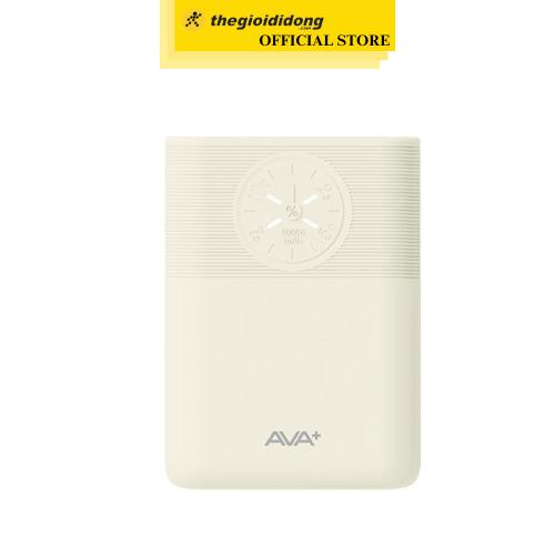 Pin sạc dự phòng Polymer 10000mAh 12W AVA+ DS266C - Hàng Chính Hãng