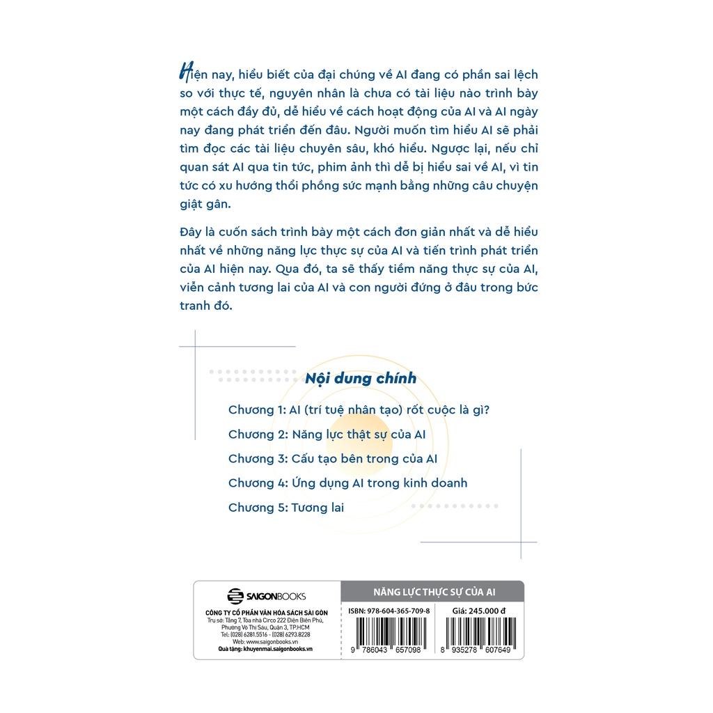 SÁCH - Năng lực thực sự của AI - Tác giả Fujimoto Koji , Shibahara Kazutomo