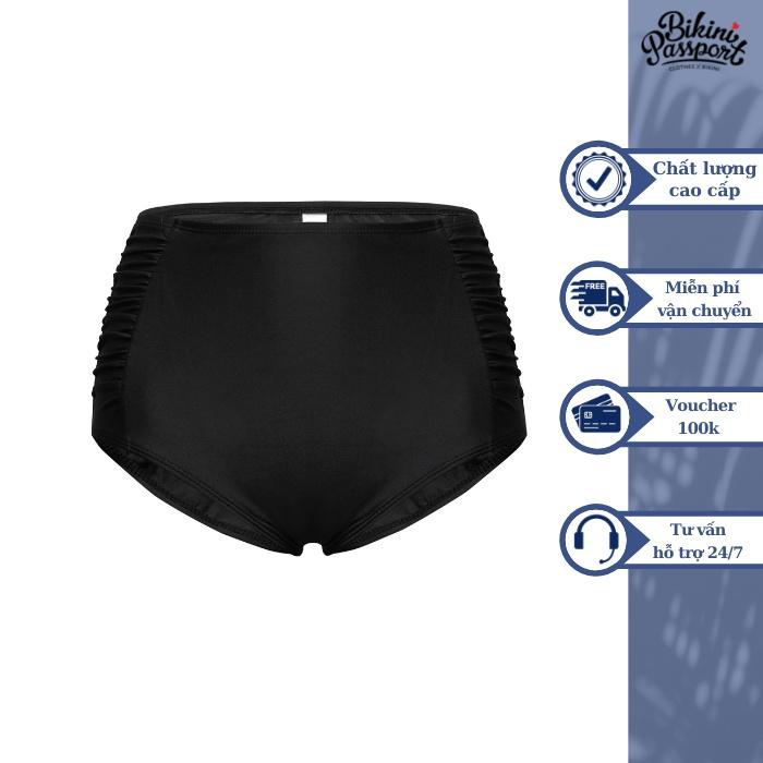 Quần bơi Nữ BIKINI PASSPORT kiểu Quần Lưng cao nhún 2 bên - BS233