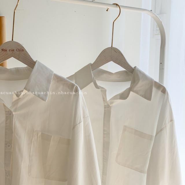 Áo sơ mi vạt chéo