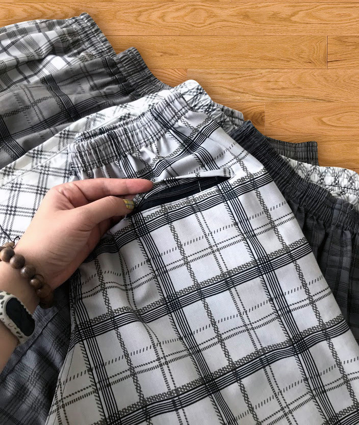 Combo 5 quần short nam cotton , dày dặn, thấm hút mồ hôi, thoáng mát, lưng thun co giãn tốt, có dây dễ dàng thu rút, có 2 túi khóa kéo , quần short nam dạo phố, quần đùi nam mặc nhà, mặc ngủ tiện lợi