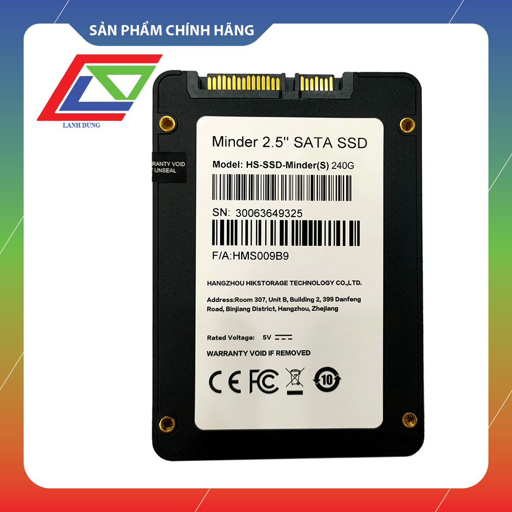 Hình ảnh Ổ cứng SSD Hikvision Minder 240G - Hàng chính hãng