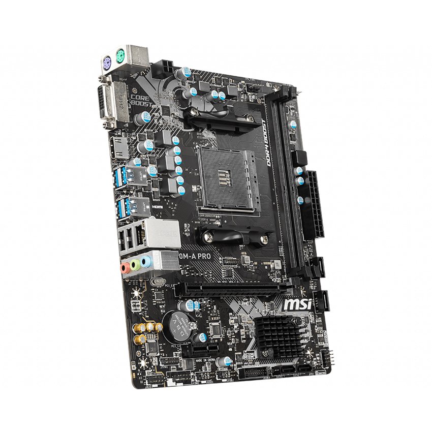 Bo Mạch Chủ Mainboard MSI A320M-A PRO - Hàng Chính Hãng