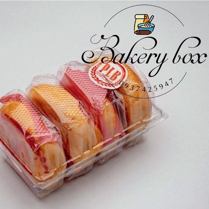 100 Hộp Đựng 4 Bánh Pía