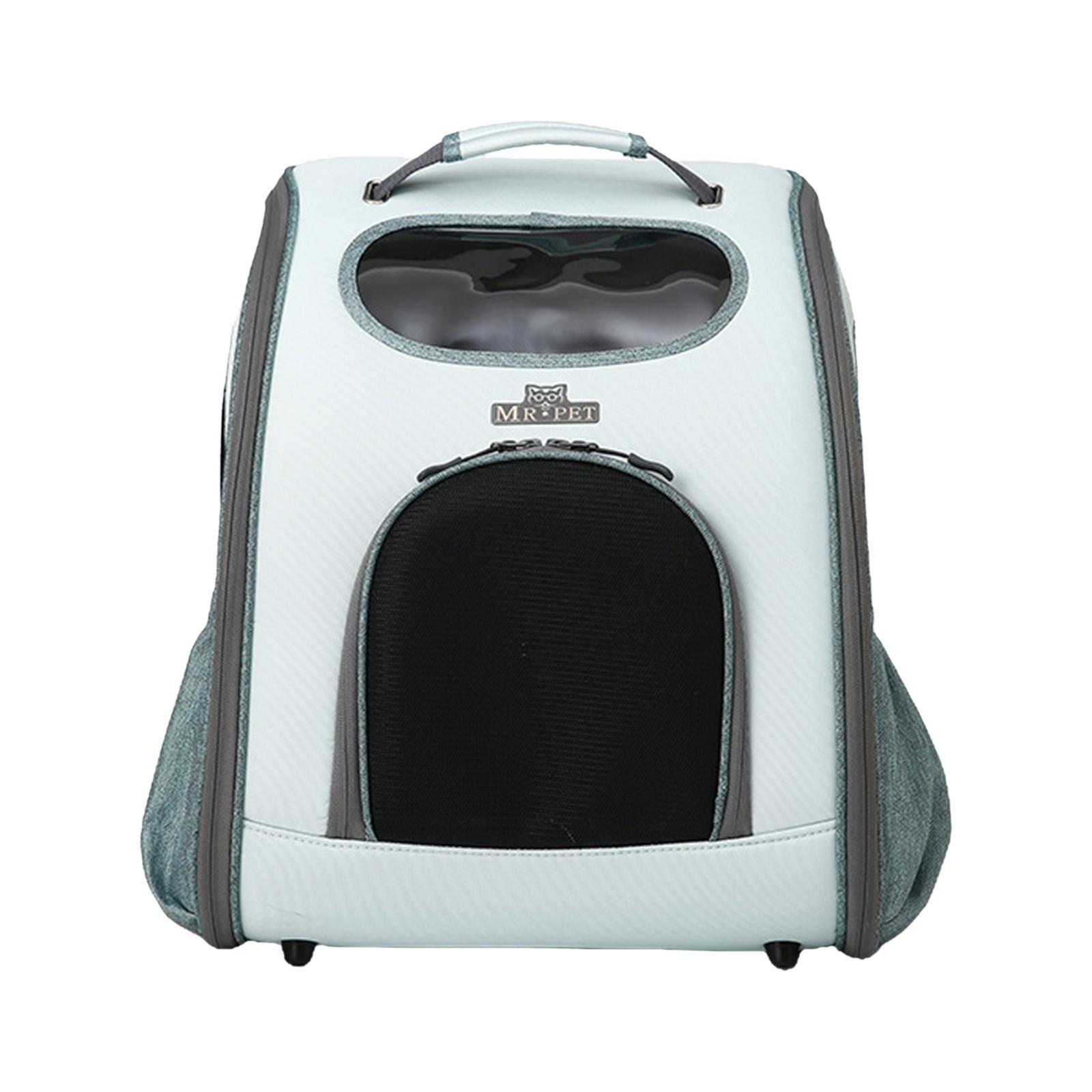 Breathable Pet Dog&Cat Carrier Backpack Shoulders Bag Zipper Cage