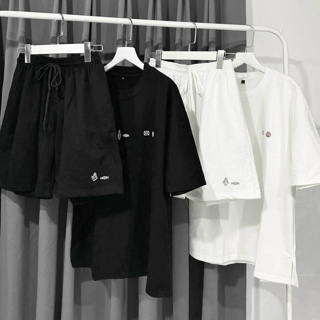 SET BỘ THUN THỂ THAO NAM NỮ UNISEX THUN HÈ COTTON SIÊU HOTTREND CHO CÁC BẠN TRẺ