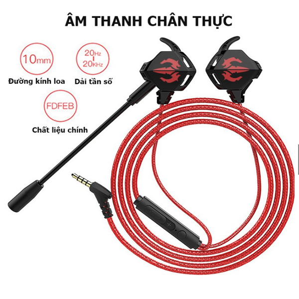 Tai nghe gaming G23  - thiết kế cực đẹp, dùng cho máy tính và điện thoại có Mic chuyên nghiệp