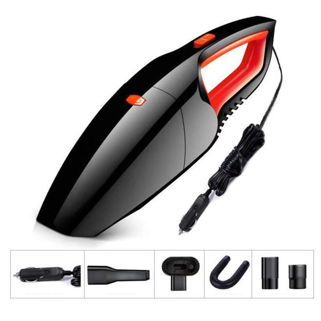 Wet / Dry Auto Vacuum Cleaner Mini Portable Handheld Hoover Car Home Red