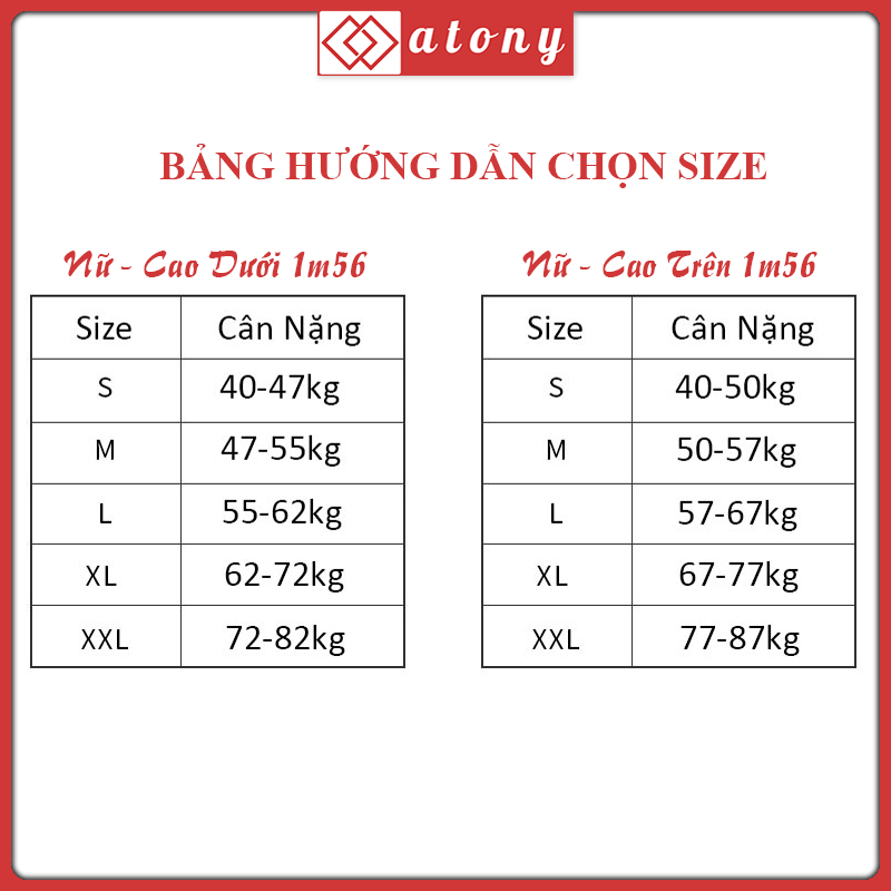 Áo Giảm Mỡ Bụng ATONY Chính Hãng Cho Nữ, Sinh Nhiệt, Đổ Mồ Hôi, Đánh Tan Mỡ Thừa, Tráng Nano Bạc Nhật Bản Hỗ Trợ Tập Gym, Fitness, Yoga