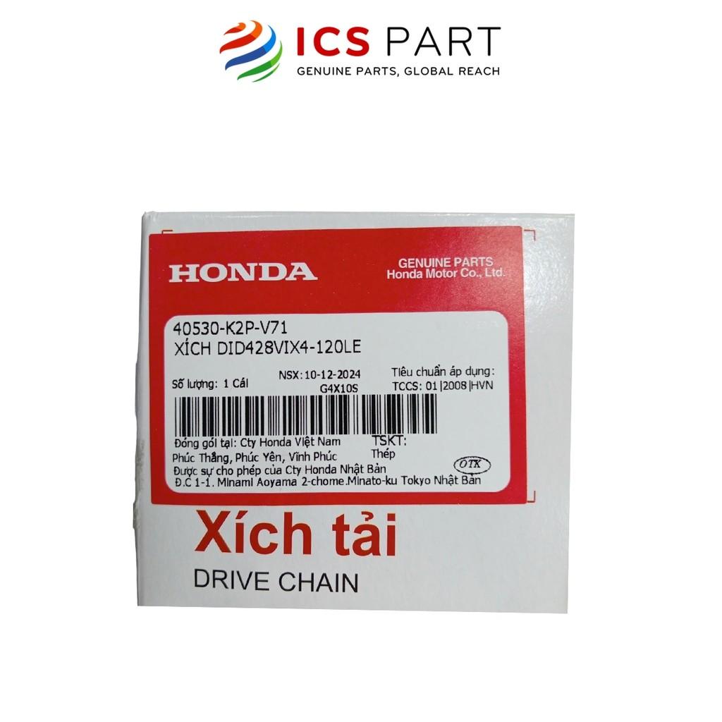 Xích (Sên) Did 428 Vix4-120Le Có Phớt Cao Su HONDA Winner X V3 2022 (40530K2PV71)