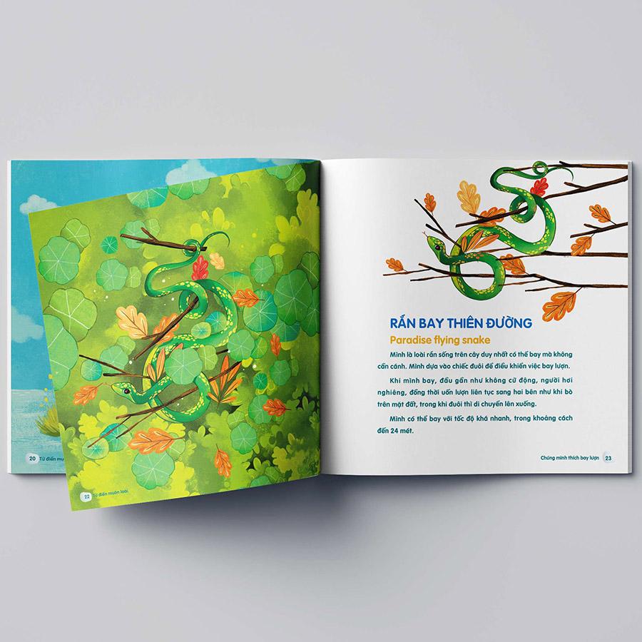 Sách Chúng Mình Thích Bay Lượn - Từ Điển Muôn Loài