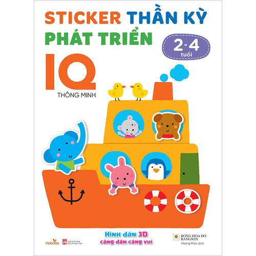 Sticker Thần Kỳ - Phát Triển IQ - Thông Minh