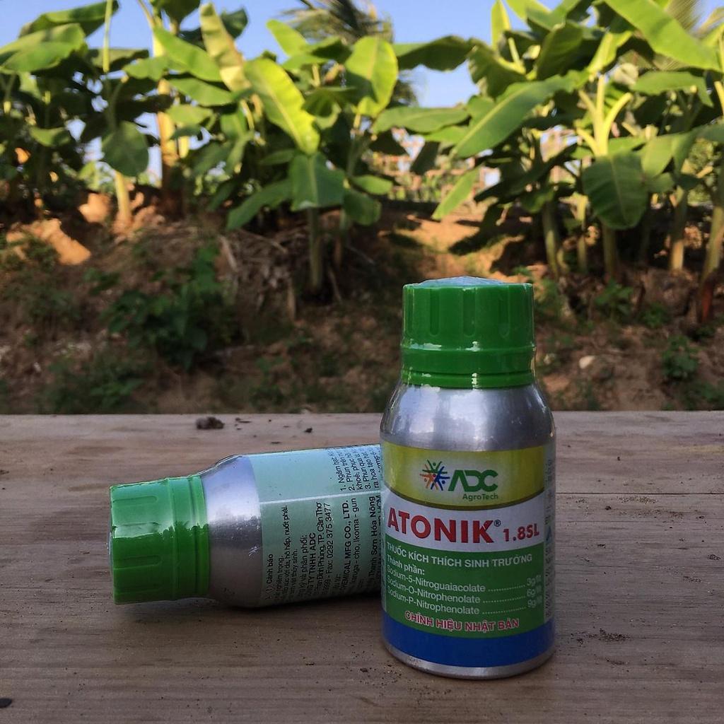 Ato.nik chai NHÔM 100ml - phân bón kích thích tăng trưởng nảy mầm và ra rễ