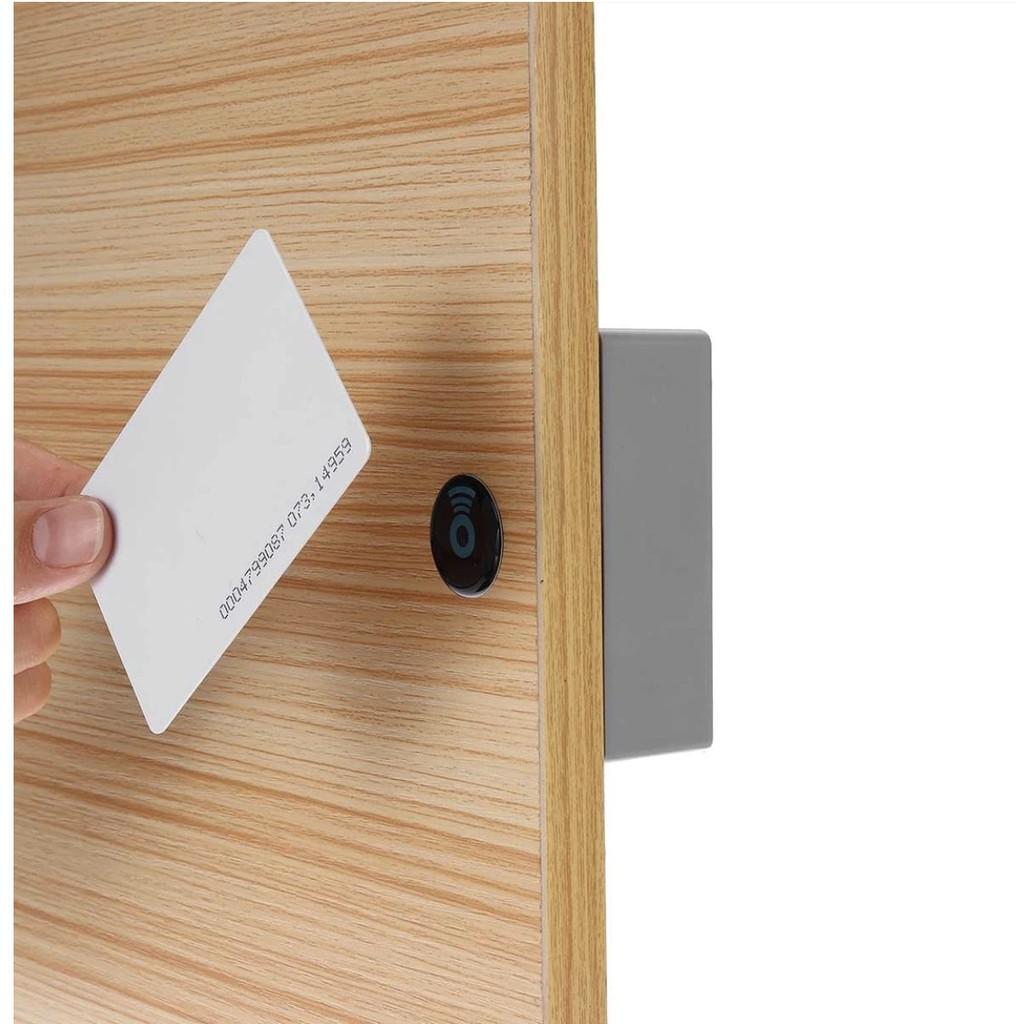 Khóa Tủ Smart thiết kế thông minh Cabinet Lock RFID - Tặng 1 thẻ, 1 móc khóa - AsiaMart