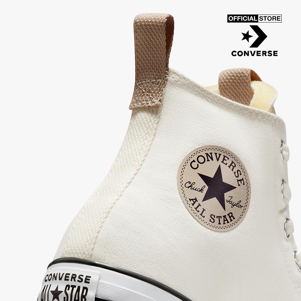 CONVERSE - Giày sneakers cổ cao unisex Chuck Taylor All Star A00775C-00W0_WHITE