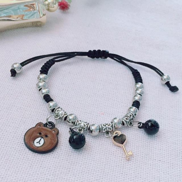 Vòng tay HandMade gấu Brown