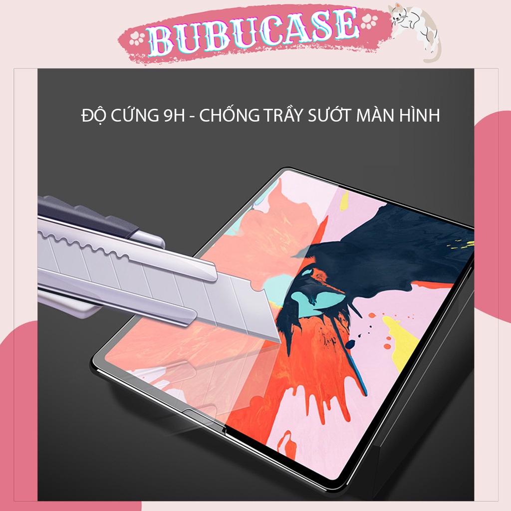 Kính cường lực 9H cho iPad Air 1/2/3/4 - Gen 5/6/7/8 - 2/3/4 - Mini 1/2/3/4/5 - Pro 9.7"/ 10.5" / 2020 11"