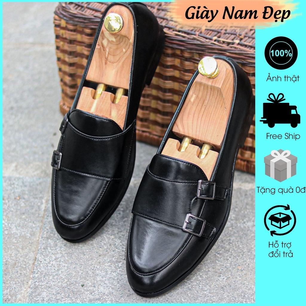 Giày lười nam giá rẻ da trơn giày da nam hàn quốc - L191