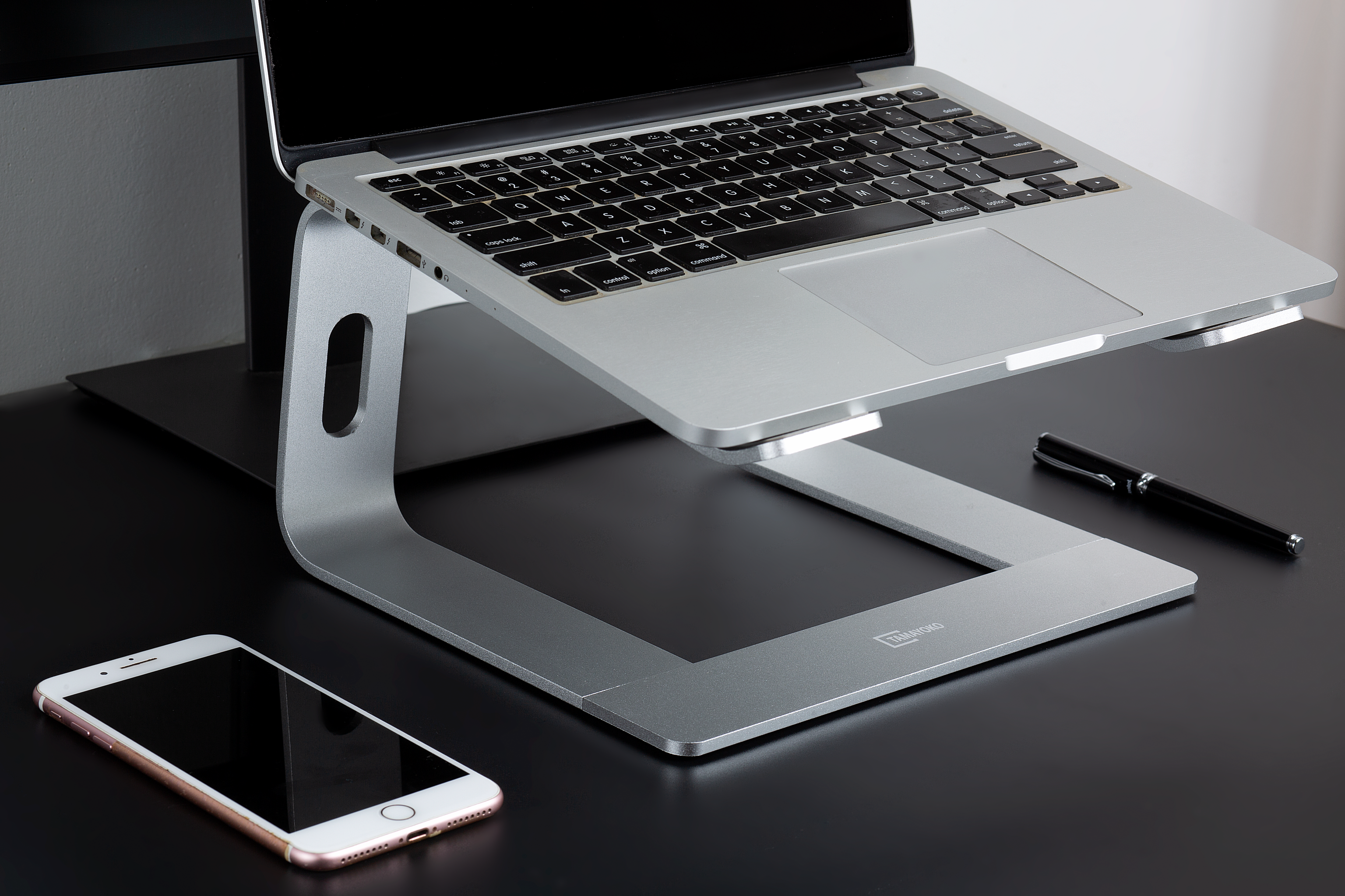Giá Đỡ Máy Tính Laptop Macbook Besti BTY01 Hợp Kim Nhôm Cao Cấp Giúp Tản Nhiệt Có Thể Tháo Rời - Hàng Chính Hãng 