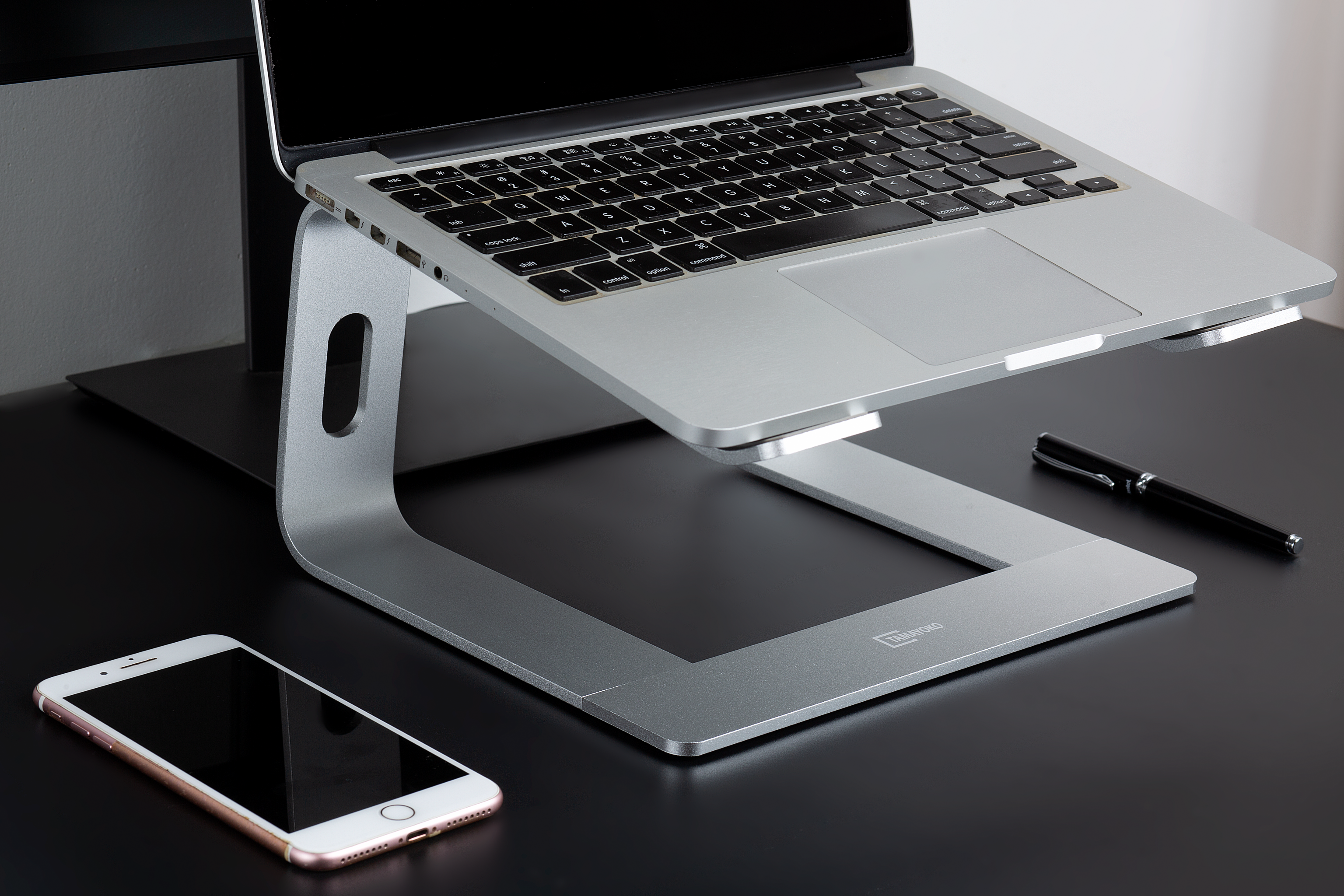 Giá Đỡ Máy Tính Laptop Macbook Besti BTY01 Hợp Kim Nhôm Cao Cấp Giúp Tản Nhiệt Có Thể Tháo Rời - Hàng Chính Hãng