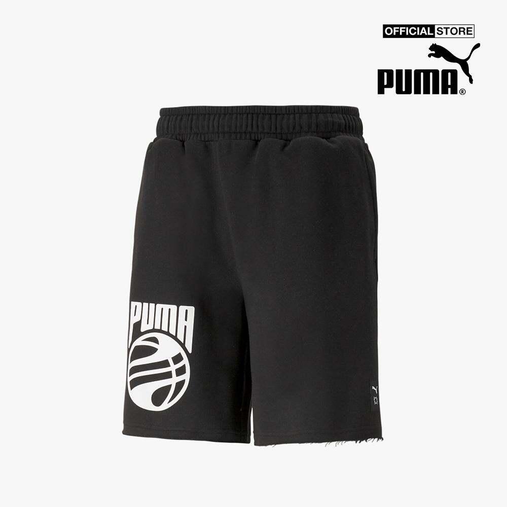 PUMA - Quần short tập luyện nam Posterize Basketball 538765-0