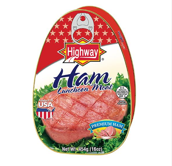 [Date 09/2028] Thịt hộp Ham HighWay Ham Luncheon Meat Mỹ 454g