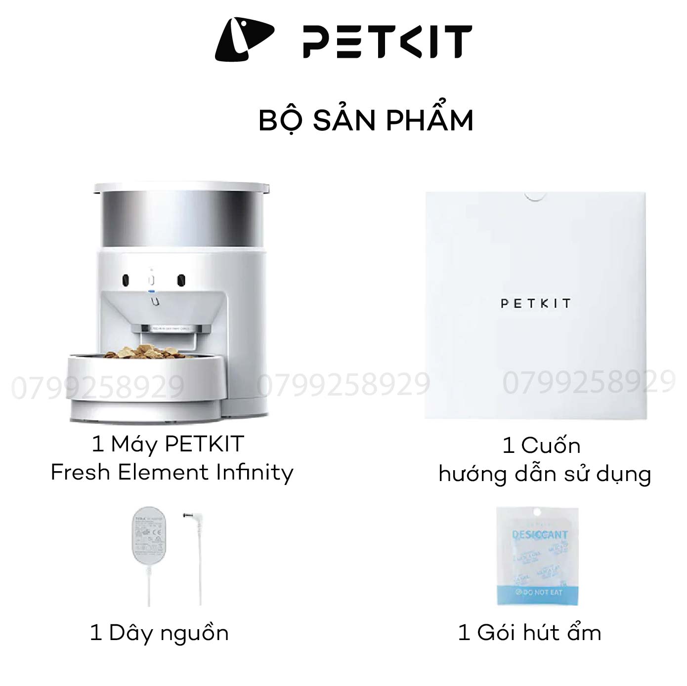 Máy Cho Mèo Ăn Tự Động Petkit Infinity, Máy Nhả Hạt Petkit Fresh Element 3, Máy Ăn Tự Động Có Thu Âm