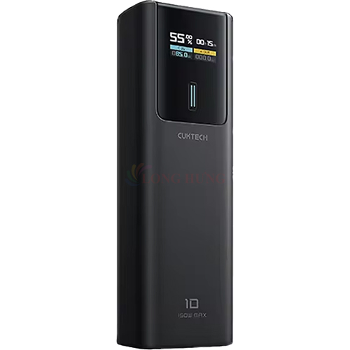 Sạc dự phòng Cuktech 10 Power Bank 1USB 1Type-C 150W 10000mAh PB100P - Hàng chính hãng