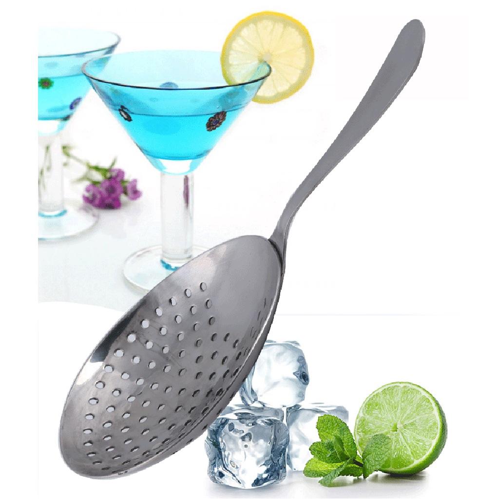 2 Pcs Bar Cocktail Hawthorne Julep Strainer Set Bartender Tool Barware