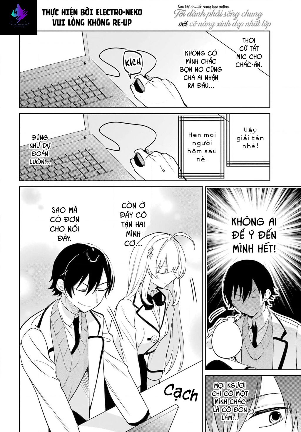 sau khi chuyển sang học online, tôi đành phải chuyển sang sống chung với cô nàng xinh đẹp nhất lớp chapter 5 17