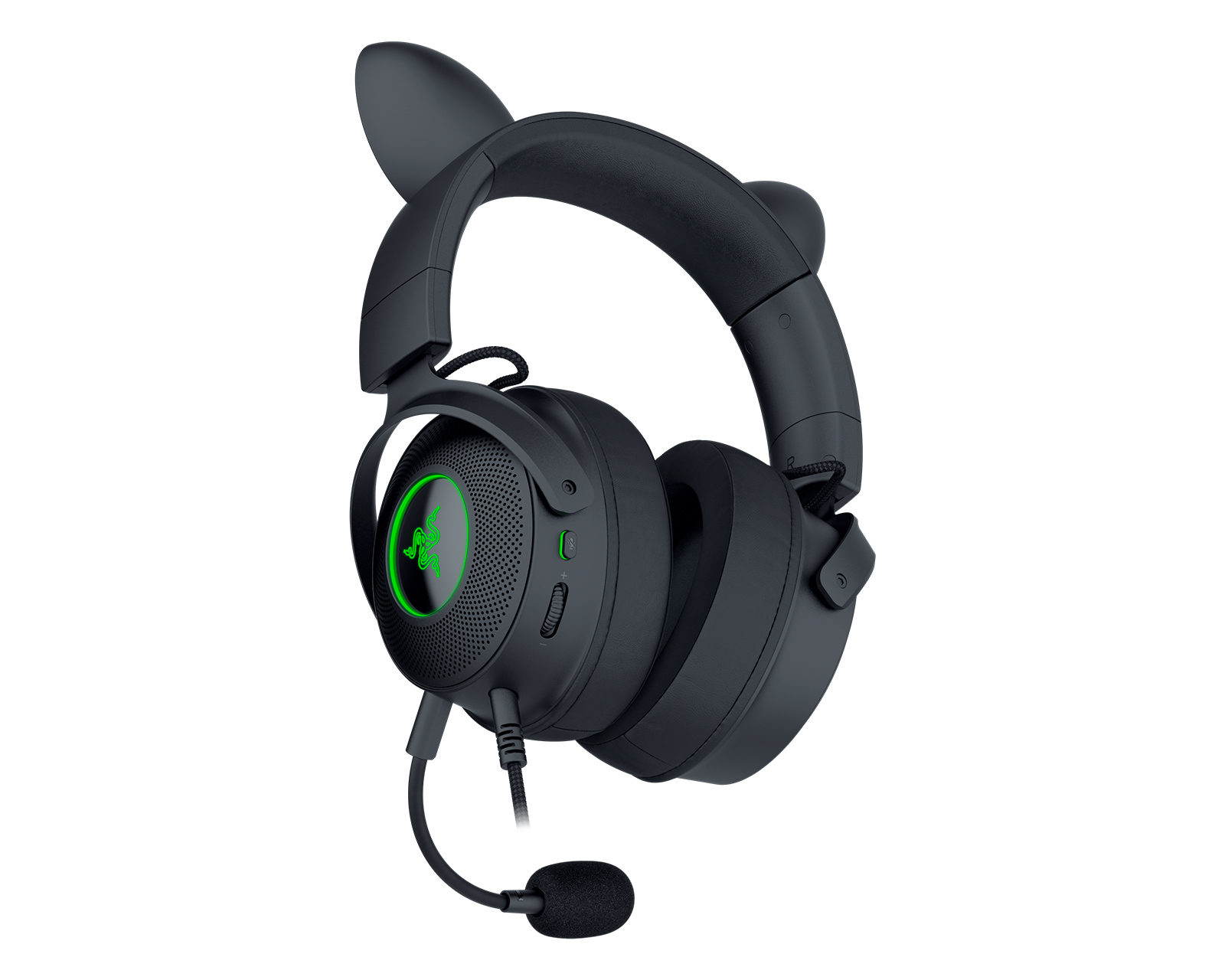 Tai nghe có dây chùm đầu Razer Kraken Kitty Edition V2 Pro-Wired RGB Headset with Interchangeable Ears_Mới, hàng chính hãng