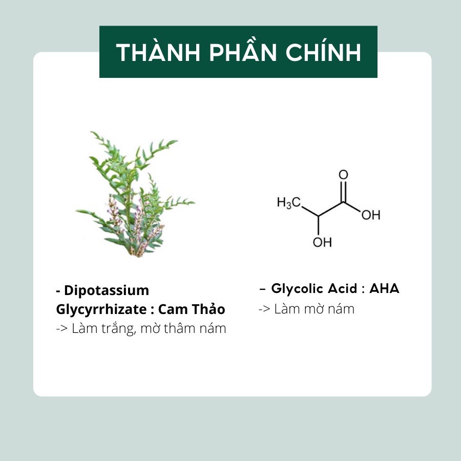 Serum Mờ Thâm Nám JAMIZU Cam Thảo Nhật Bản JASN15, Trắng Sáng Đều Màu Da, Cải Thiện Tình Trạng Da Mỏng Yếu 15ml