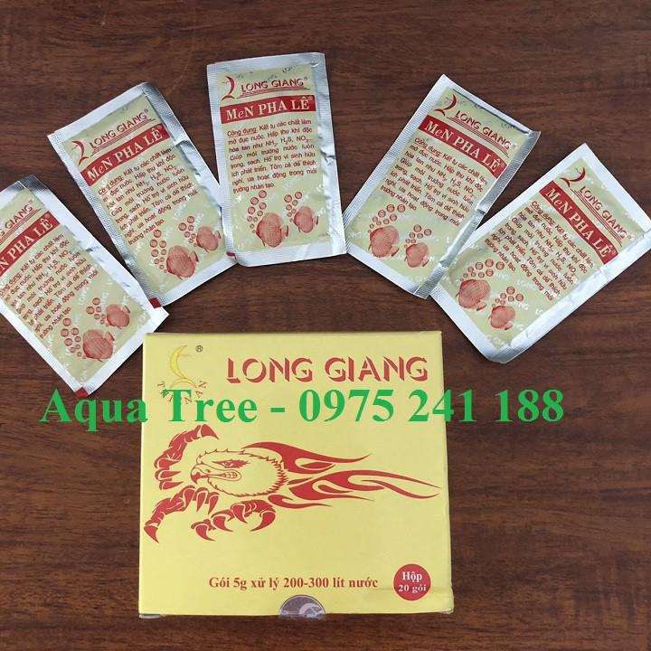 Men pha lê làm trong nước bể cá