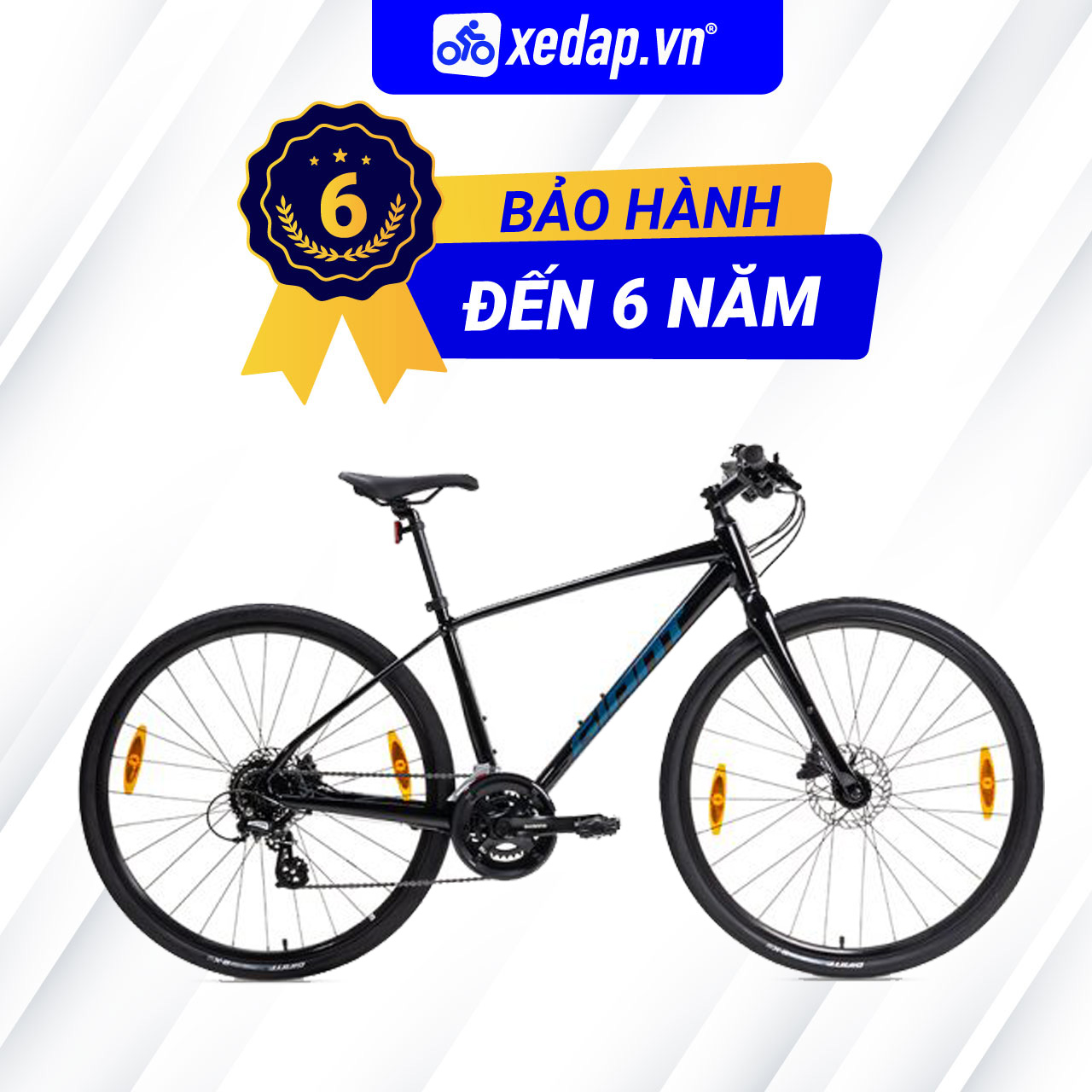 [FREESHIP] Xe Đạp Đường Phố Touring GIANT Escape 2 Disc – Phanh Đĩa, Bánh 700C – 2024