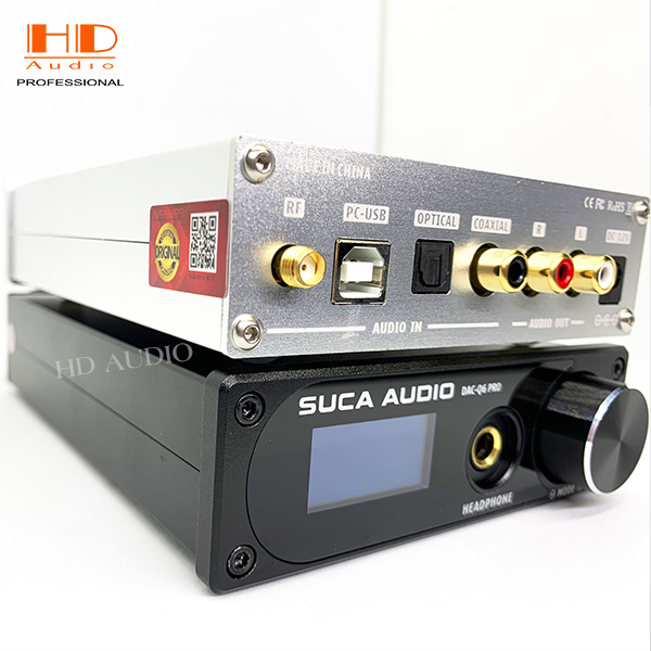 Giải Mã DAC Q6 Pro -SUCA AUDIO/ Giải Mã 32bit/768Khz -DSD512- Hàng Chính Hãng