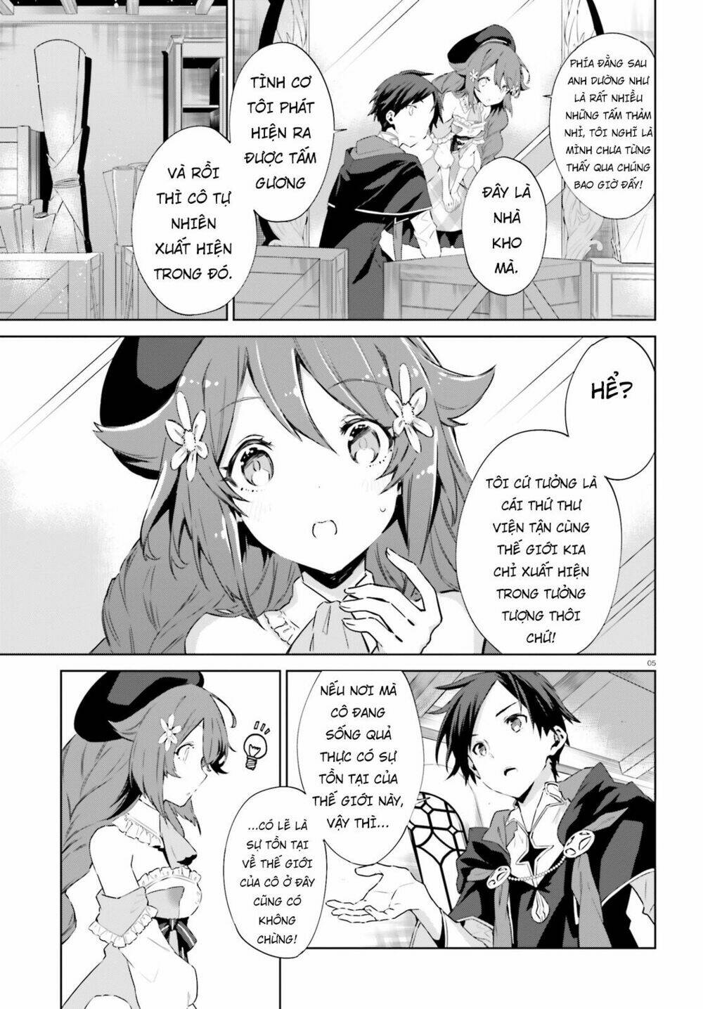 kagami no mukou no saihate toshokan: kou no yuusha to itsuwari no maou chapter 2 6