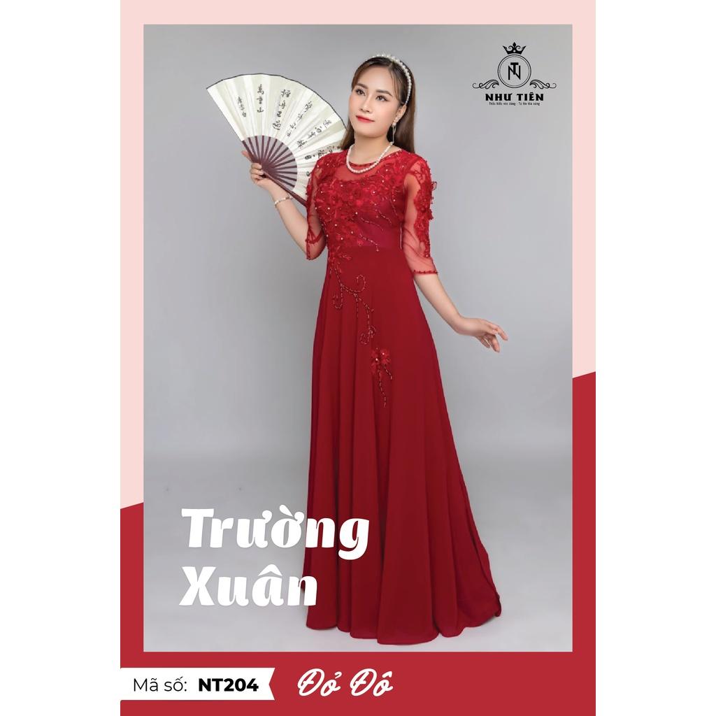 Váy đầm trung niên Trường Xuân NT204