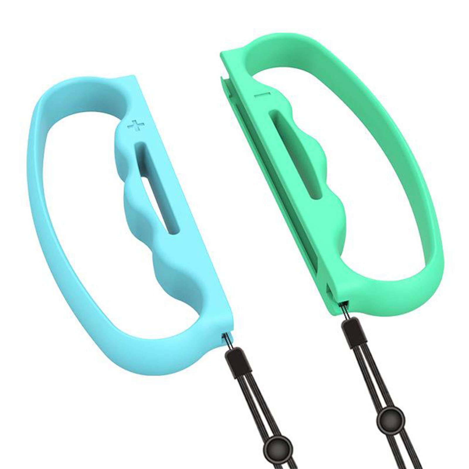 Boxing Grip for Nintendo Switch Joy-Con Fitness Boxing Game，Fit Boxing Clasp Accessories Handle for Adults and Children, 2 Packs