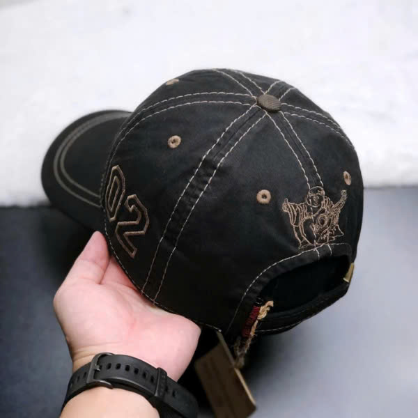 Nón kết, mũ lưỡi trai Ông địa nhỏ vải jeans form chuẩn siêu đẹp (Ảnh thật)