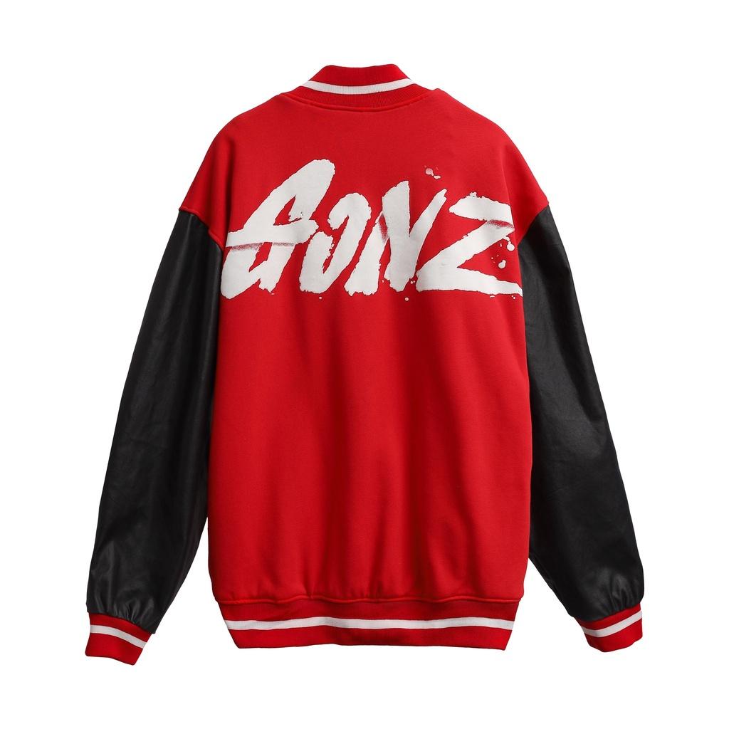 Áo Khoác Form Rộng Nhung Tăm Jacket Varsity Gonz - K2