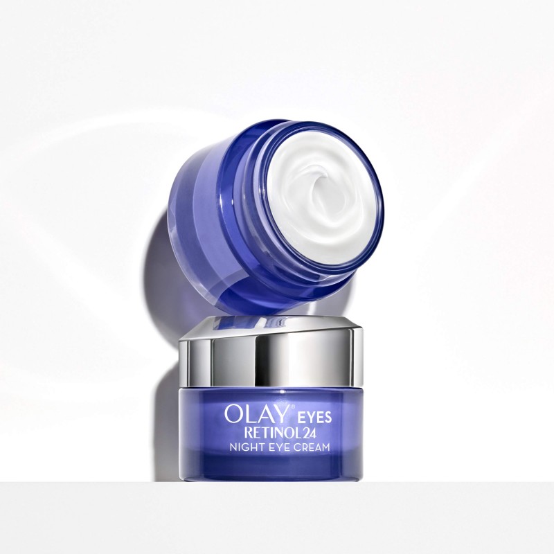 KEM DƯỠNG DA VÙNG MẮT OLAY EYES RETINOL 24 NIGHT 15ML-tím-không có tem phụ