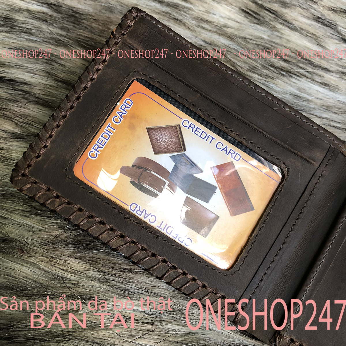 Bóp da nam, ví nam, ví da bò thật 100%, chuẩn đẹp xịn xò A152V