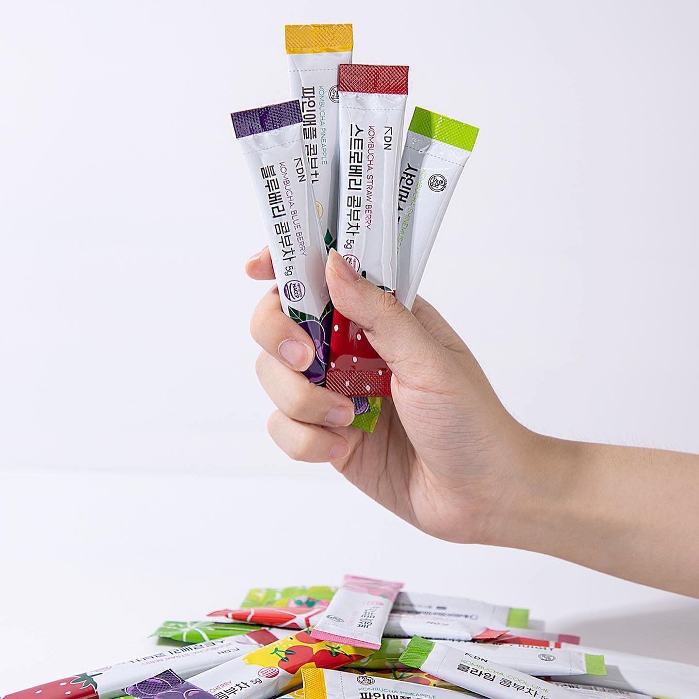 Trà Kombucha Detox Healslab Vị Việt Quất Thơm Mát Giải Nhiệt Nhập Khẩu Hàn Quốc